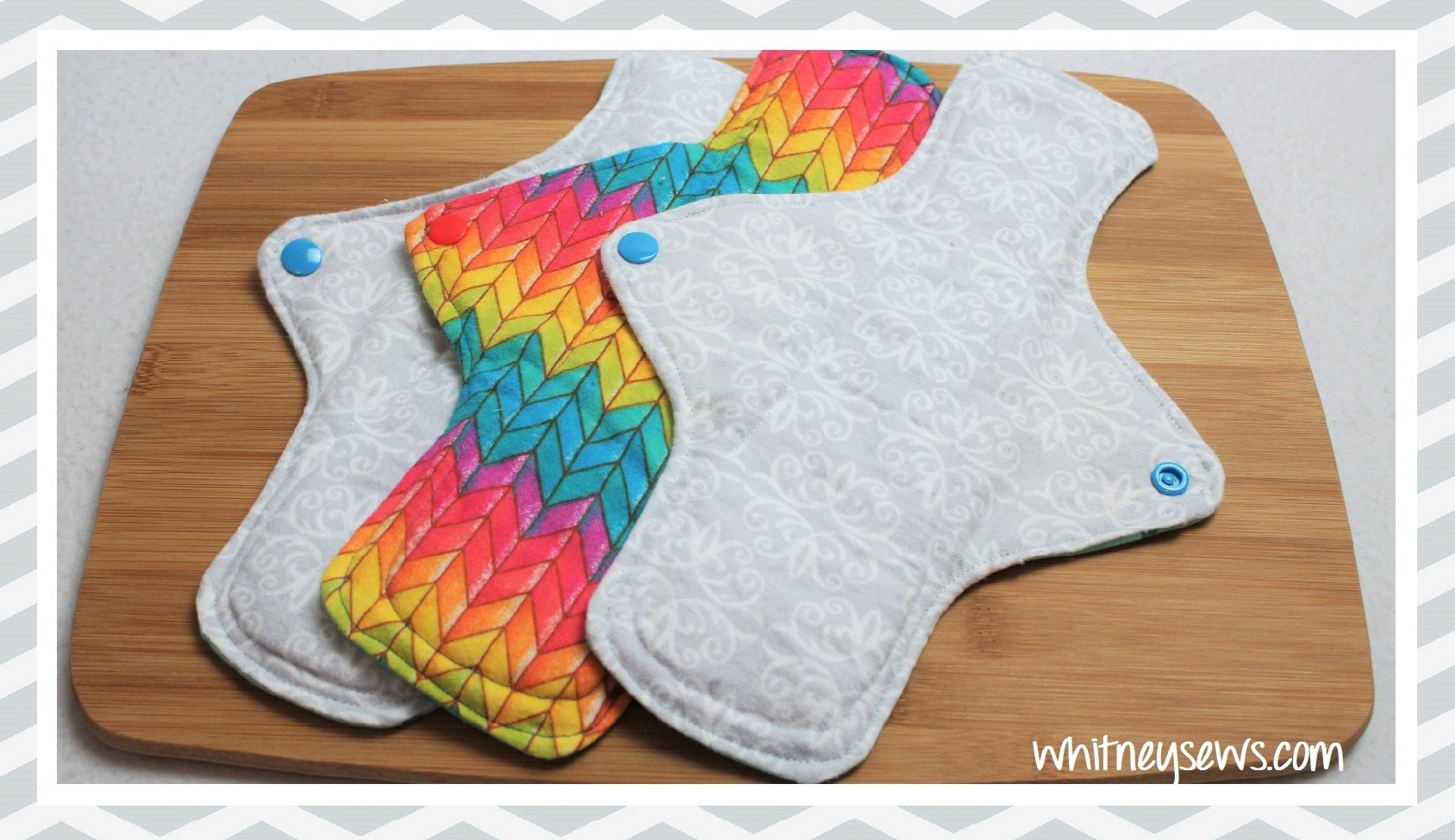 Cloth Pads PDF Pattern Whitney Sews