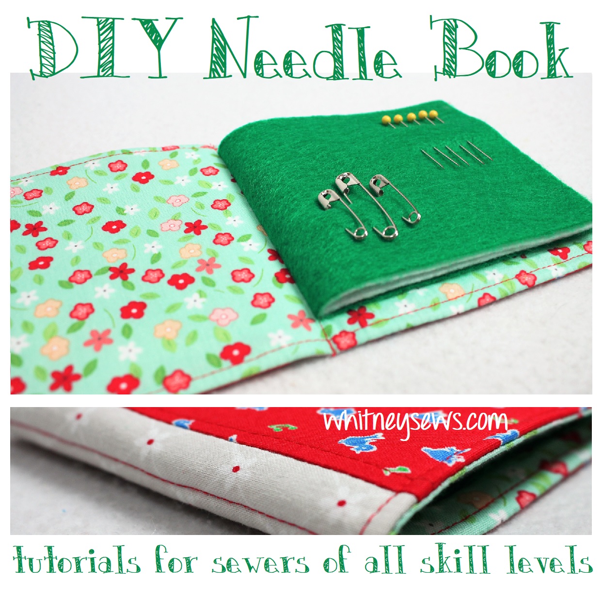 How to Make a Sewing Needle Case - Create Whimsy