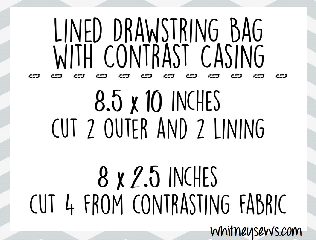 How to Sew a Draw String Casing 