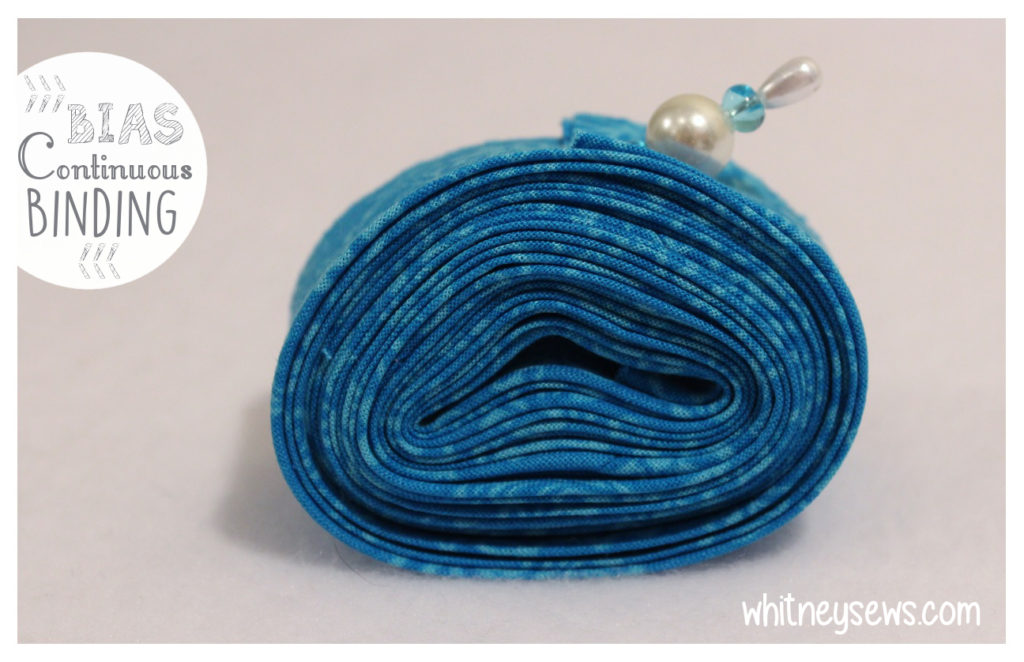 Continuous Bias Binding How to from Whitney Sews