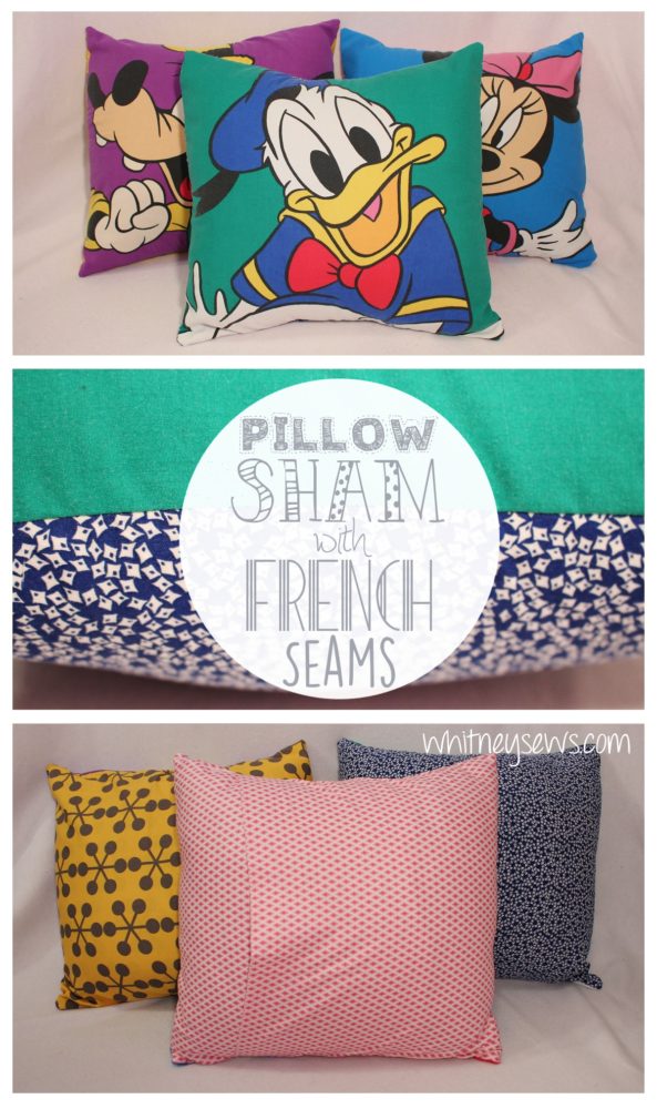 French store pillow shams