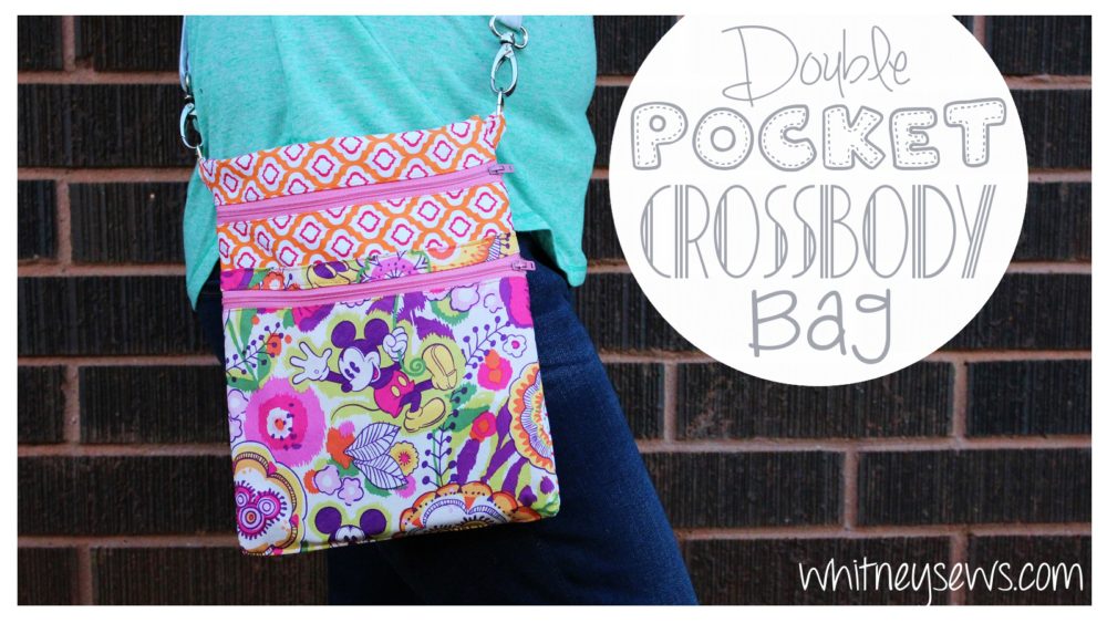 Double Pocket Crossbody Bag - Whitney Sews