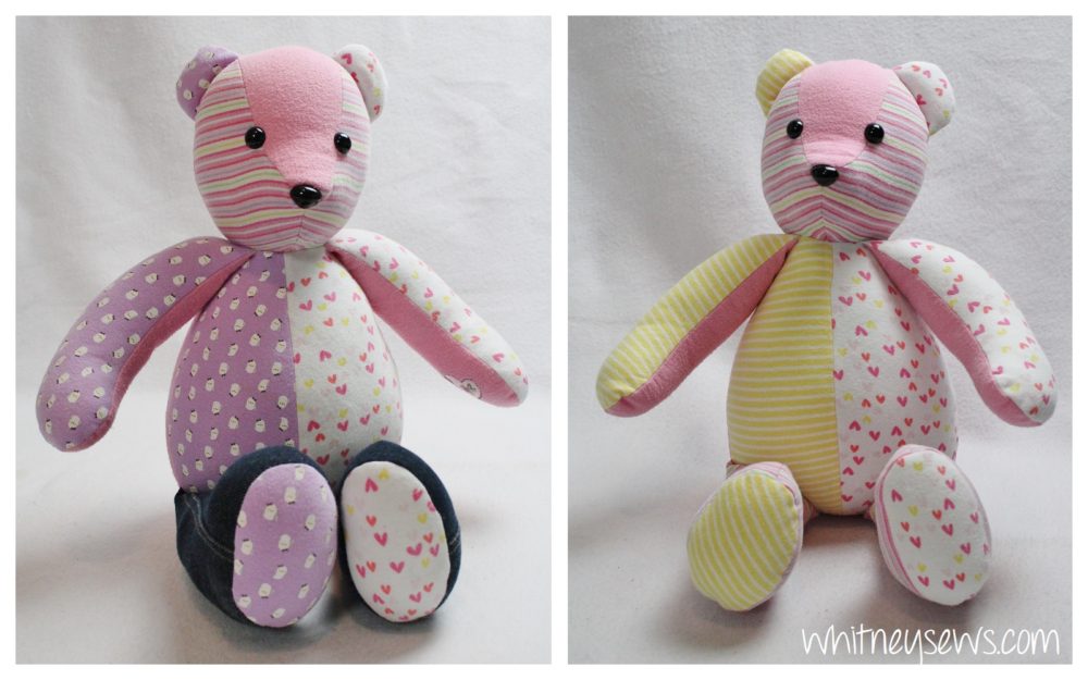 Little Teddy, Memory Bear Sewing Pattern & Photo Tutorial