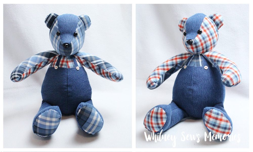 How to Sew a Memory Bear - Whitney Sews