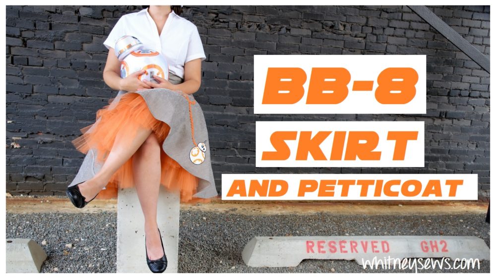 Vintage style BB-8 podole skirt