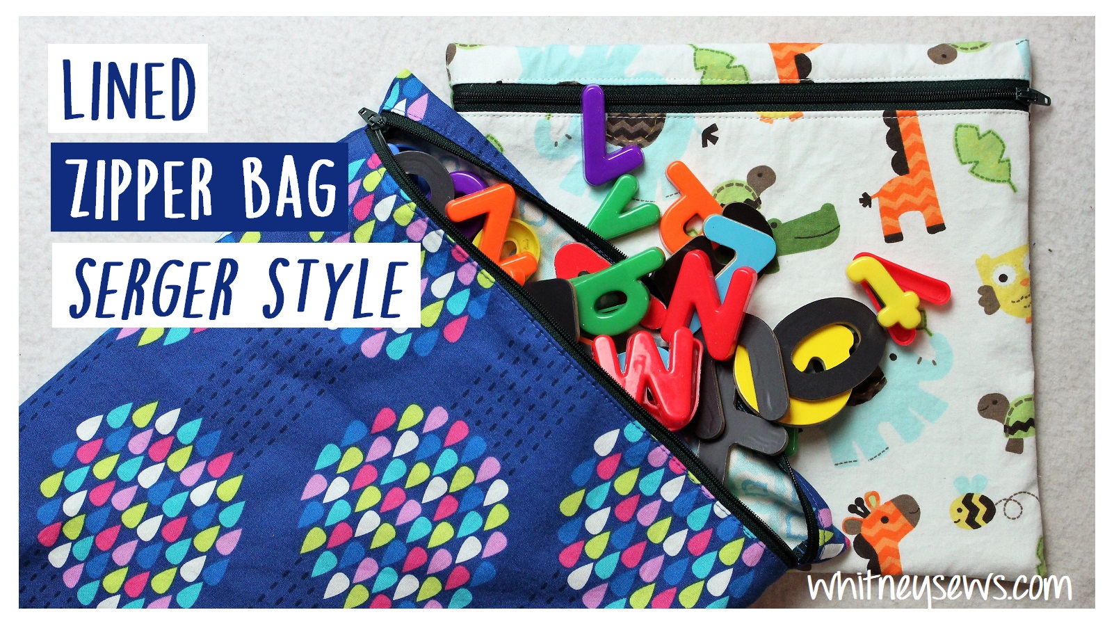 Cross Stitch Project Bag - Whitney Sews