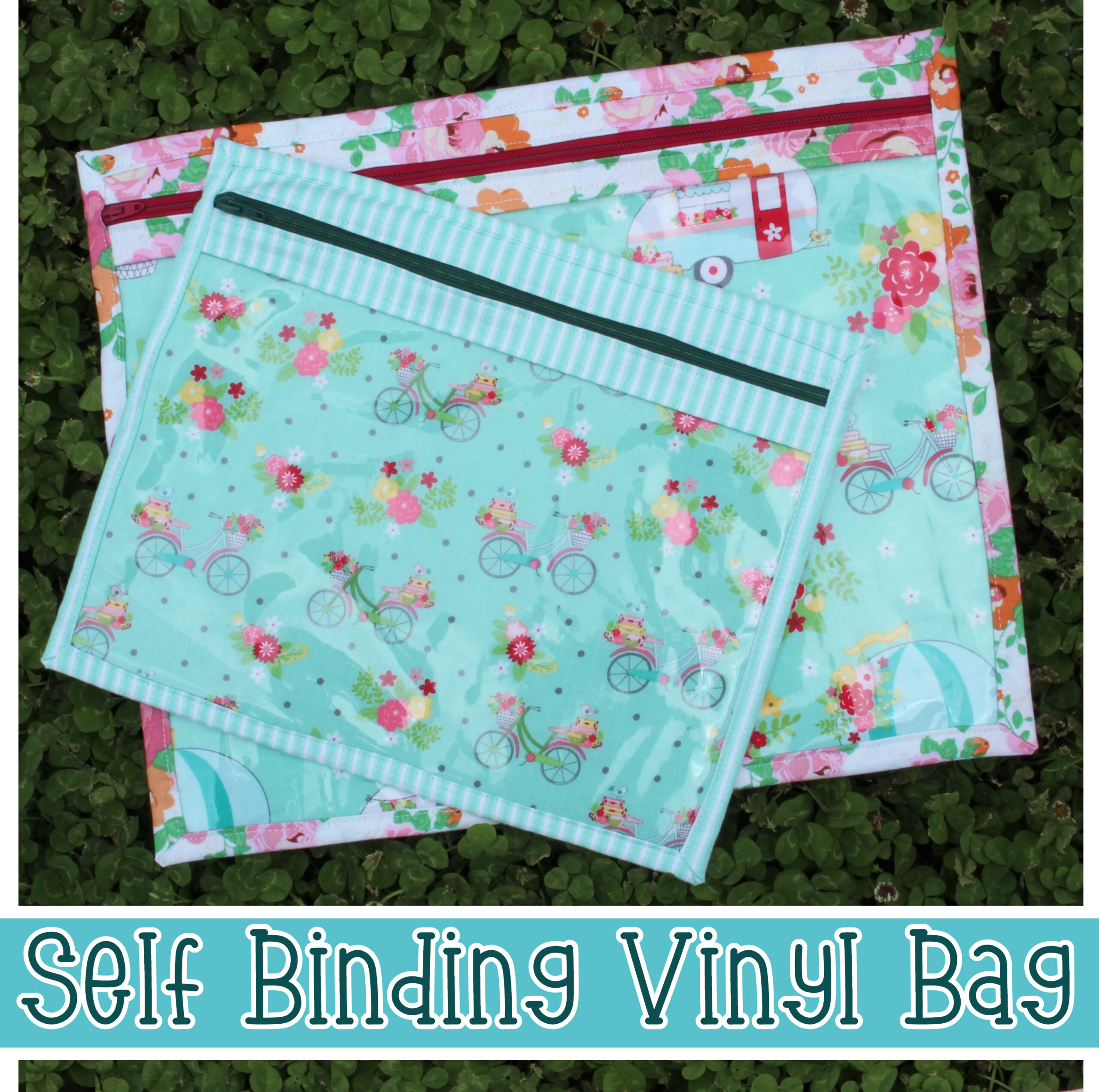 How to Sew A Vinyl Project Pouch: Free Step-By-Step Pattern
