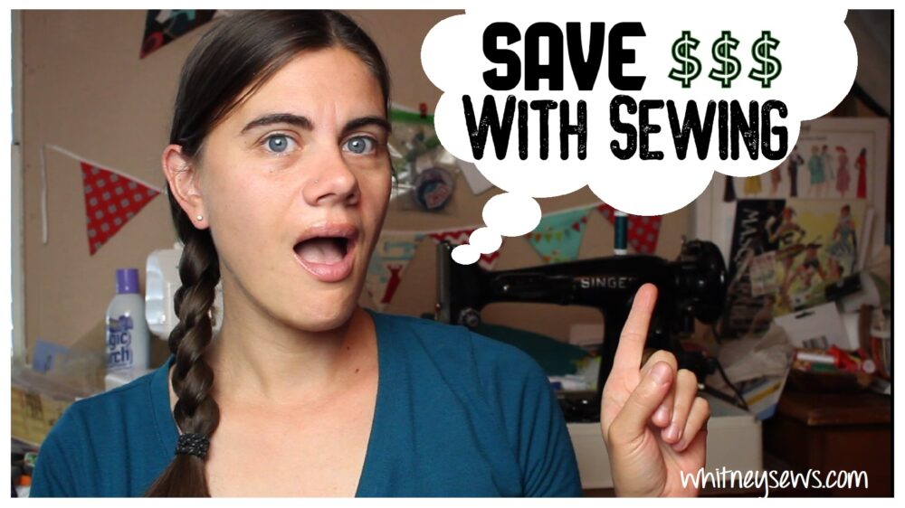 7 ways to save money on sewing