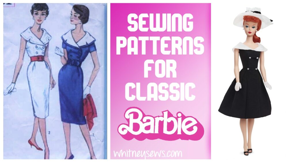 Barbie patterns to sew sale