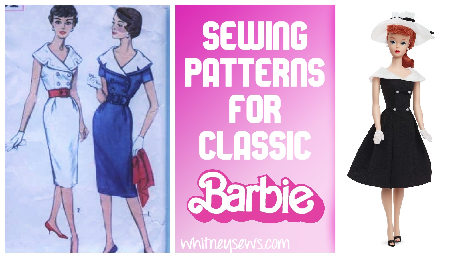 Barbie Clothes YOU Can Wear! - Whitney Sews