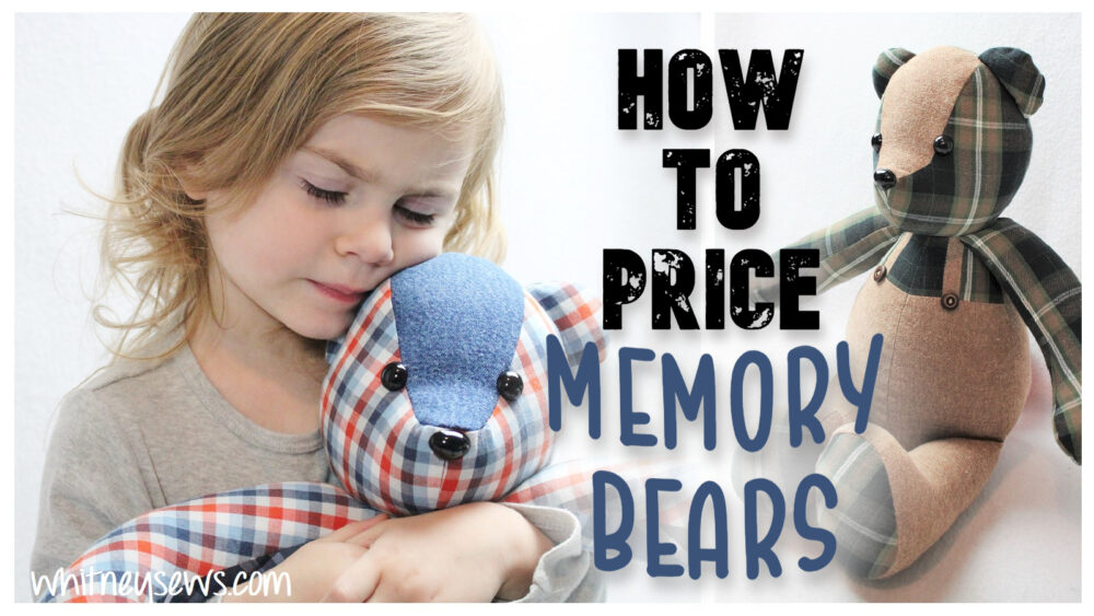 Memory Bear Pattern Easy 14 Sewing Pattern Simple Bear Pattern Sewing Pattern  Teddy Bear Pattern Keepsake Bear Sewing Toy Patchwork Bear 